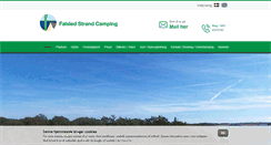 Desktop Screenshot of falsledstrandcamping.dk
