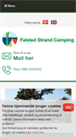 Mobile Screenshot of falsledstrandcamping.dk